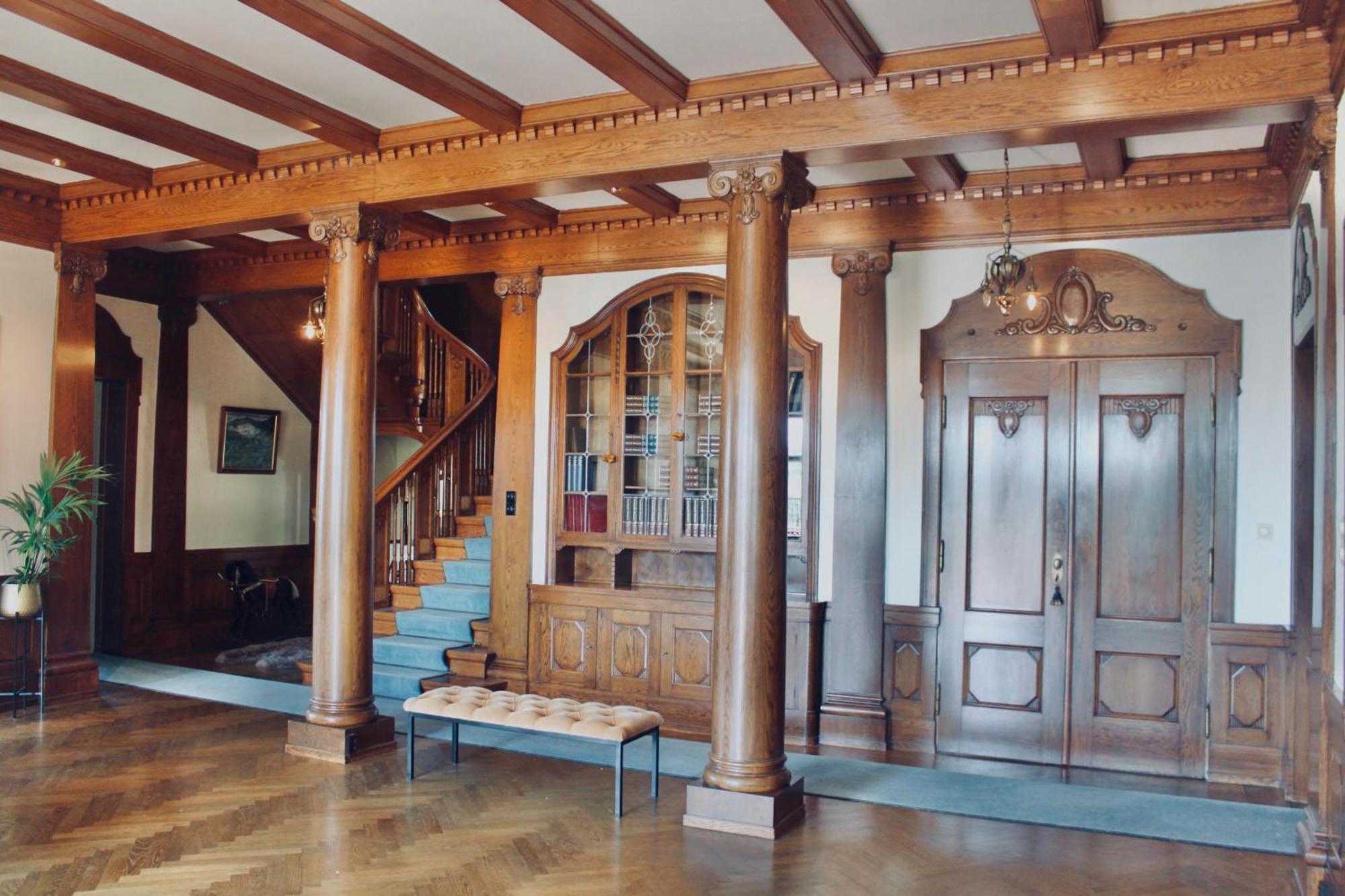 Unique Victorian Villa With Private Coastline ベルゲン エクステリア 写真